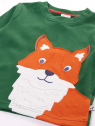 frugi - Bio Kinder Langarmshirt "FRUGI-Adventure" mit Fuchs-Applikation