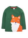 frugi - Bio Kinder Langarmshirt "FRUGI-Adventure" mit Fuchs-Applikation