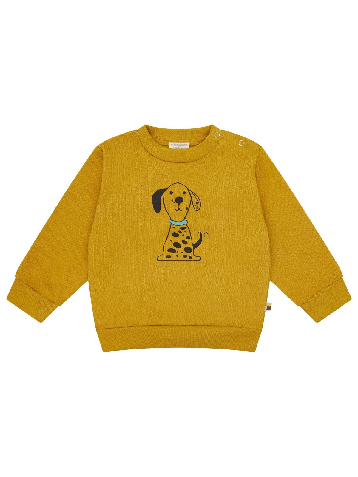 loud + proud - Bio Kinder Sweatshirt mit Hunde-Druck