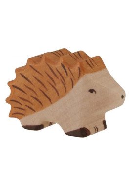 HOLZTIGER - Holzfigur Igel, ca. 6 x 2,3 x 4 cm