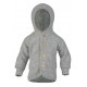 ENGEL - Bio Baby Fleece Jacke mit Kapuze, Wolle