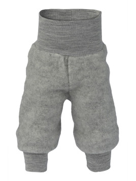 ENGEL - Bio Baby Fleece Hose mit Nabelbund, Wolle