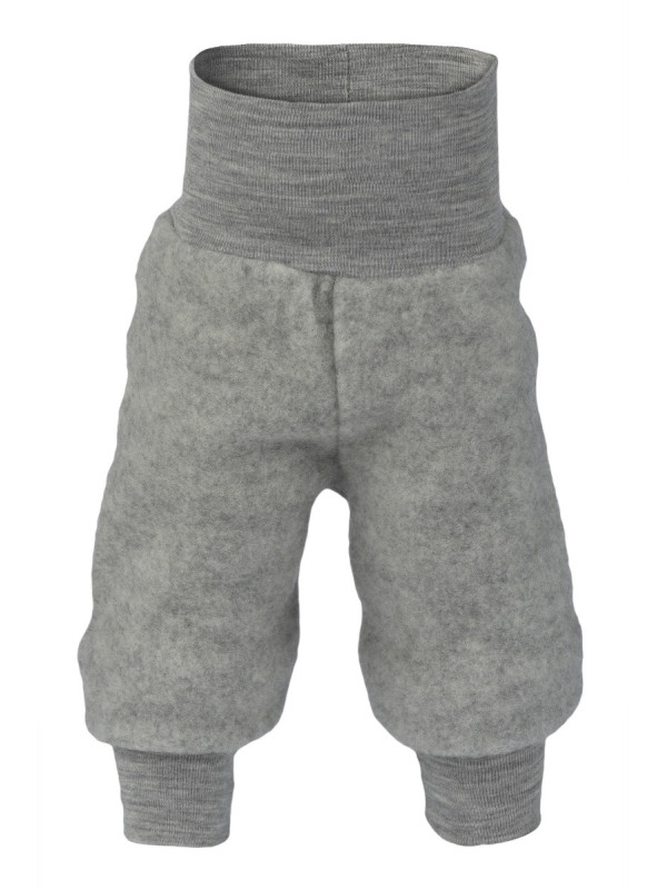 ENGEL - Bio Baby Fleece Hose mit Nabelbund, Wolle