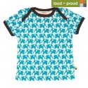 loud + proud - Bio Kinder T-Shirt mit Elefanten-Druck