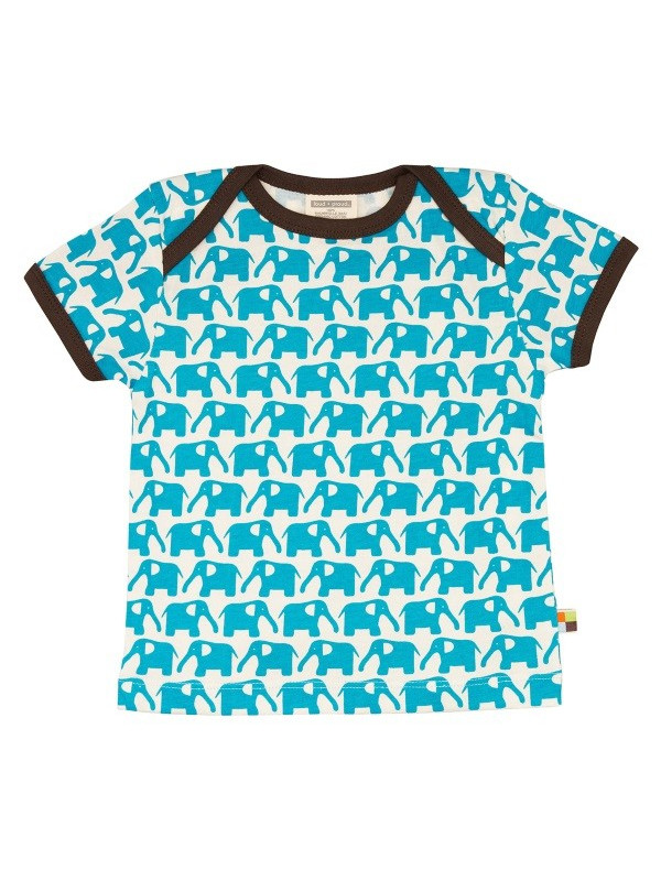 loud + proud - Bio Kinder T-Shirt mit Elefanten-Druck