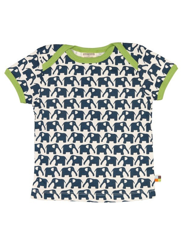 loud + proud - Bio Kinder T-Shirt mit Elefanten-Druck