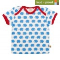 loud + proud - Bio Kinder T-Shirt mit Igel-Druck