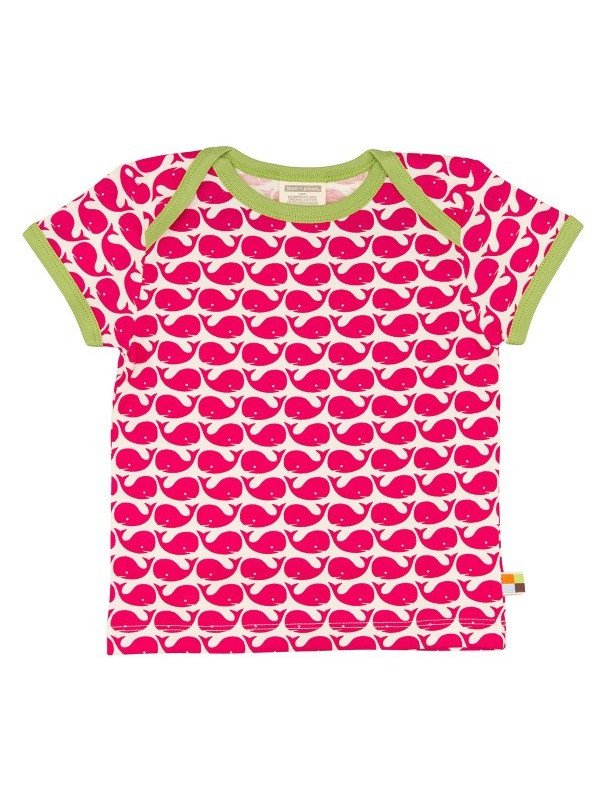 loud + proud - Bio Kinder T-Shirt mit Wal-Druck