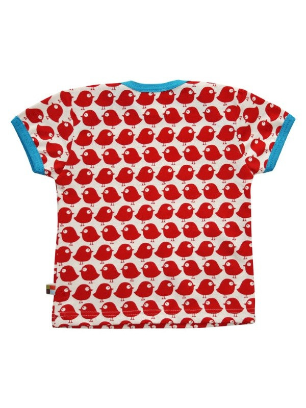 loud + proud - Bio Kinder T-Shirt mit Vogel-Druck