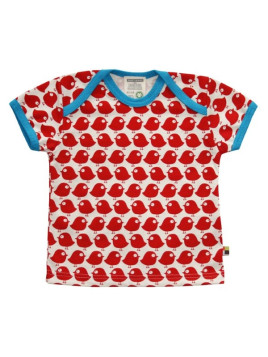 loud + proud - Bio Kinder T-Shirt mit Vogel-Druck