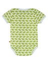 loud + proud - Bio Baby Body kurzarm mit Wal-Druck