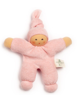 Nanchen Natur - Bio Baby Pimpel 17cm, rosa