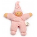 Nanchen Natur - Bio Baby Pimpel 17cm, rosa
