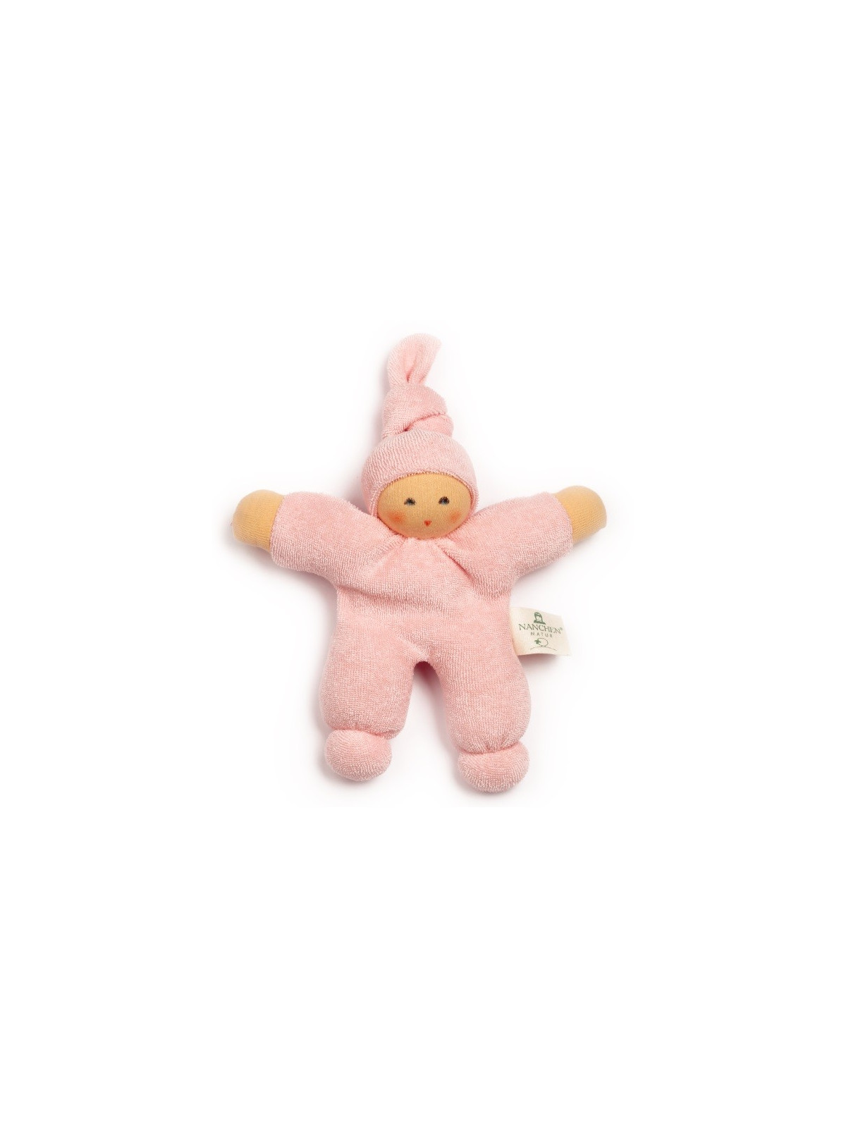 Nanchen Natur - Bio Baby Pimpel 17cm, rosa