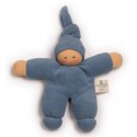 Nanchen Natur - Bio Baby Pimpel 17cm, blau