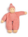 Nanchen Natur - Bio Baby Schmusepuppe 22cm, rosa