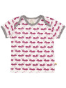 loud + proud - Bio Kinder T-Shirt mit Ameisen-Druck, orchidee