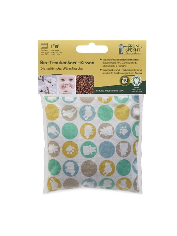 Grünspecht Naturprodukte - Bio Traubenkern-Kissen