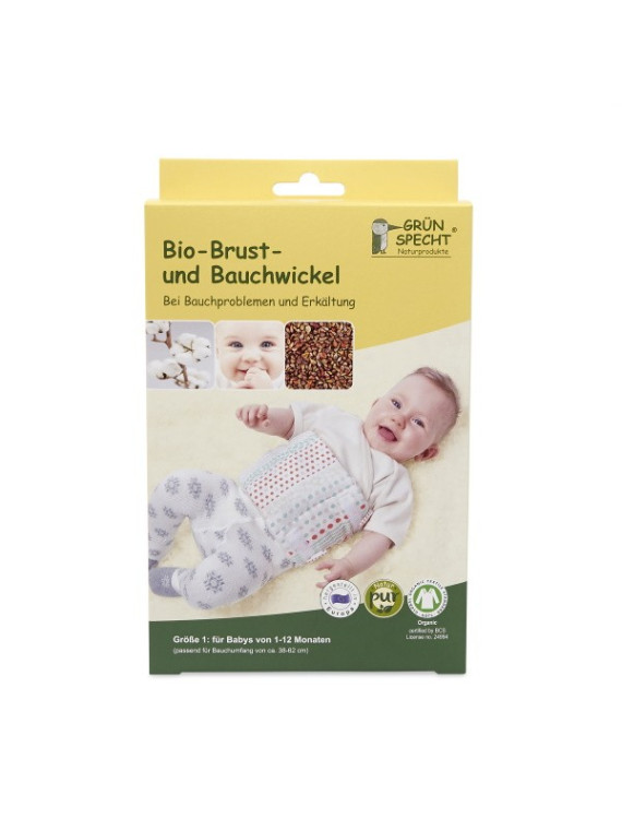Grünspecht Naturprodukte - Bio Brust- und Bauchwickel
