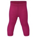 ENGEL - Bio Baby Leggings, Wolle/Seide, himbeere