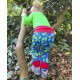 merle kids - Bio Kinder Leggings mit Beerenstrauch-Motiv