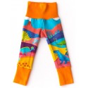 merle kids - Bio Kinder Leggings mit Vorzeiten-Motiv