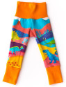 merle kids - Bio Kinder Leggings mit Vorzeiten-Motiv