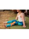 merle kids - Bio Kinder Leggings mit Yeti-Motiv