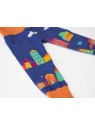 merle kids - Bio Kinder Leggings mit Nachtstadt-Motiv