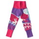 merle kids - Bio Kinder Strick Leggings mit Hasen-Motiv, lila