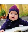 Reiff - Bio Baby Mütze Wolle beere/rosa