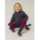 Reiff - Bio Kinder Strick Leggings Wolle burgund