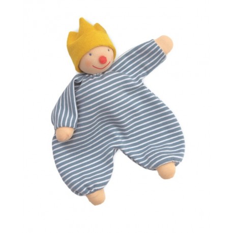 Nanchen Natur - Bio Baby Schmusepuppe "Prinzessin Frohsinn" 27cm