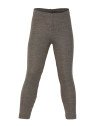 ENGEL - Bio Kinder Leggings, Wolle/Seide, walnuss