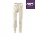 LIVING CRAFTS - Bio Kinder Unterhose lang, natural