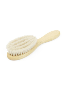 Grünspecht Naturprodukte - Bio Baby Ziegenhaarbürste