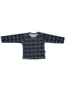 Holy Water - Baby Langarmshirt mit Papierboot-Motiv