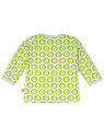 loud + proud - Bio Baby Langarmshirt mit Löwen-Druck, limette
