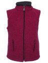 Reiff - Bio Kinder Fleece Weste, Wolle, beere