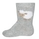 Ewers - Bio Baby Socken mit Schaf-Motiv, grau