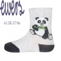 Ewers - Bio Baby Socken mit Panda-Motiv
