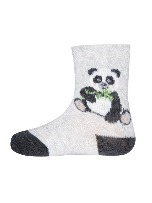 Ewers - Bio Baby Socken mit Panda-Motiv