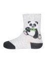 Ewers - Bio Baby Socken mit Panda-Motiv