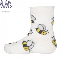 Ewers - Bio Baby Socken mit Bienen-Motiv