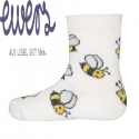 Ewers - Bio Baby Socken mit Bienen-Motiv