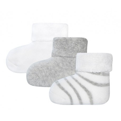 Ewers - Bio Baby Socken 3er-Pack aus Plüsch