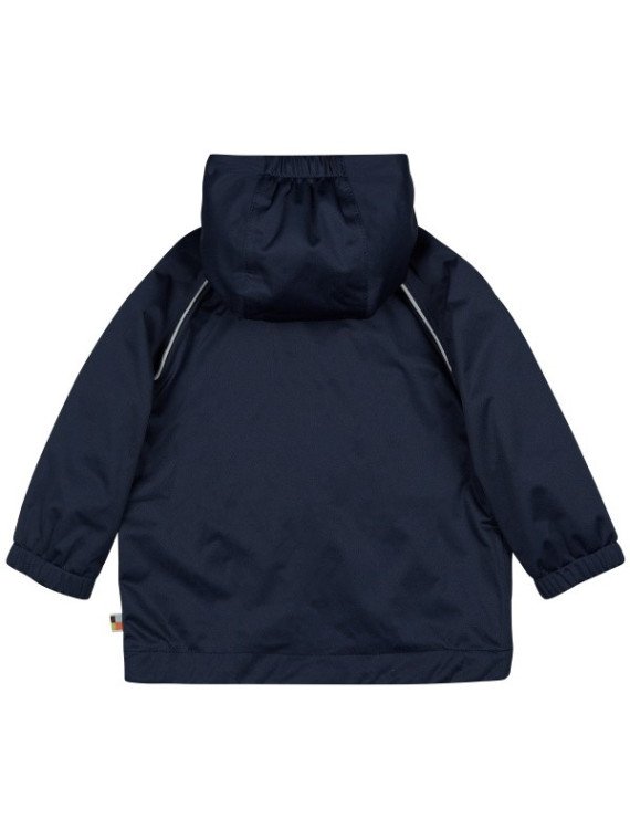loud + proud - Bio Kinder Regenjacke, marine, wasserabweisend