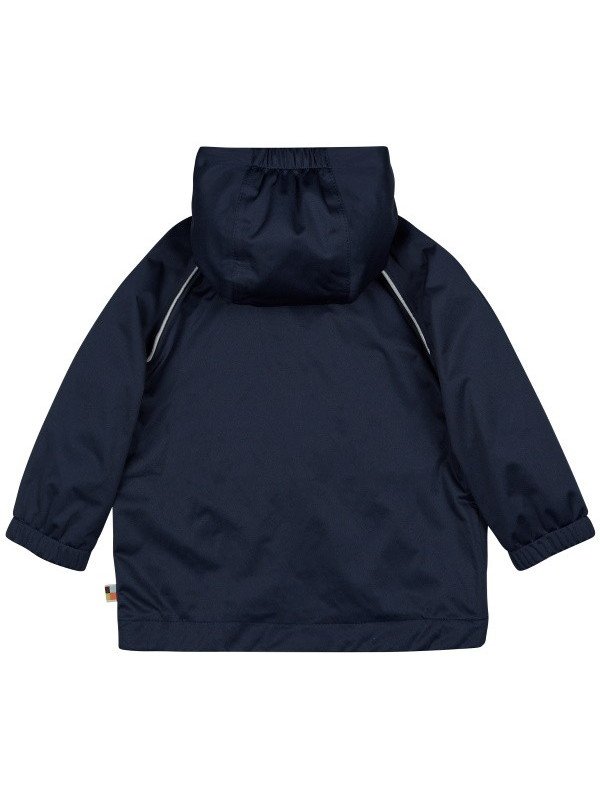 loud + proud - Bio Kinder Regenjacke, marine, wasserabweisend