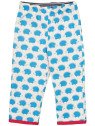loud + proud - Bio Baby Wende Sweathose mit Streifen und Igel-Motiv, navy