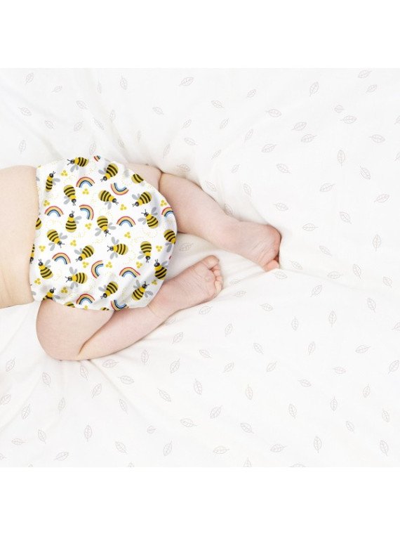 Bambino Mio - Stoffwindel Miosolo All-in-one "Bienenstock"